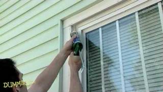 How to Caulk Windows For Dummies [upl. by Brent903]