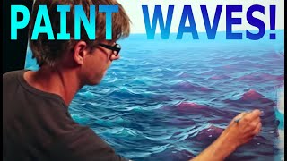 How To Paint Waves  Lesson 1  Shape [upl. by Stranger168]