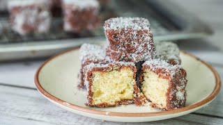 Lamington Cake Recipe  How To Make Lamingtons  Lamingtons Recipe [upl. by Natye]