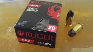 Ruger ARX Ammo Test Gimmick or Legit Polycase Inceptor [upl. by Heidy874]