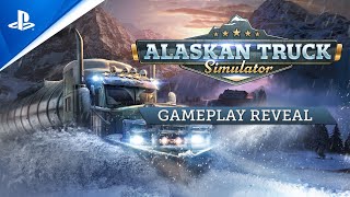 Alaskan Truck Simulator  Gameplay Reveal Trailer  PS5 PS4 [upl. by Piselli]