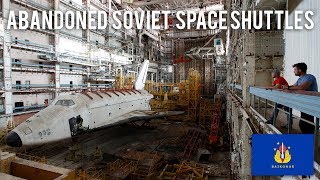 URBEX  Abandoned Soviet Space Shuttles Buran in Baikonur [upl. by Tolland36]