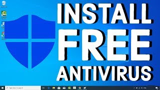 How to Install Free Antivirus for Windows 10 [upl. by Combe210]