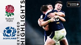 England v Scotland  EXTENDED Highlights  Historic Scotland Victory  Guinness Six Nations 2021 [upl. by Libbna900]