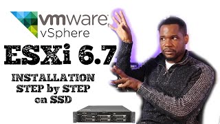 VMware ESXi 67 installation step by step [upl. by Nnywg108]