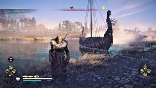 Assassins Creed Valhalla Cliffside Monastery Raid River Dee [upl. by Wallache919]