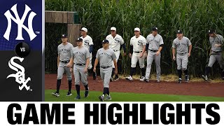 Yankees vs White Sox Field of Dreams Game Highlights 81221  MLB Highlights [upl. by Bevan]