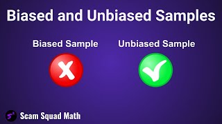 Biased and Unbiased Samples [upl. by Leilani393]