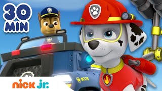 PAW Patrol  30 Mins of Adventure Bay Rescues  Nick Jr [upl. by Naeerb]