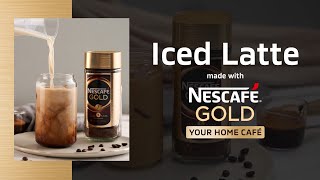 How to Make an Iced Café Latte at Home with NESCAFÉ GOLD  NESCAFÉ Philippines [upl. by Jerroll692]