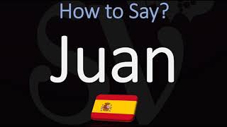 How to Pronounce Juan CORRECTLY [upl. by Loss677]