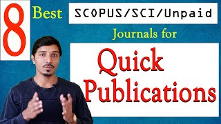 Best SCOPUS indexed Journals II SCI Journals II Unpaid Journals for Quick Publications [upl. by Aisya]