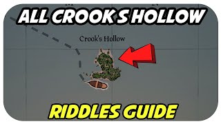 All Crooks Hollow Riddles Guide  Sea Of Thieves [upl. by Kendell]