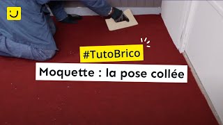 TUTO Moquette  la pose collée [upl. by Iona]