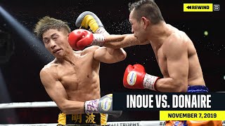 FULL FIGHT  Naoya Inoue vs Nonito Donaire DAZN REWIND [upl. by Eylatan]