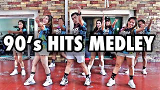 90’s HITS MEDLEY  BUGING Dance Fitness  BATANGAS CREW [upl. by Natala]