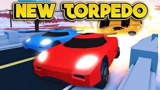 RACING THE NEW TORPEDO ROBLOX Jailbreak [upl. by Hynes789]