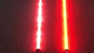 Stock vs Modded Sabertrio Neosaber Neopixel Lightsaber [upl. by Lumbard328]