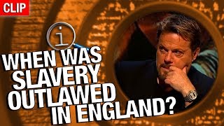 QI  When Was Slavery Outlawed In England [upl. by Aninnaig]