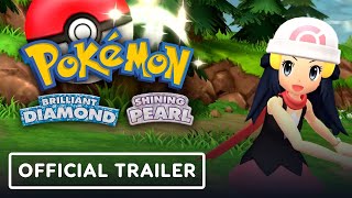 Pokemon Brilliant Diamond amp Shining Pearl  Official Trailer [upl. by Santos]