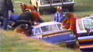 1984 Atlanta Journal 500  Terry Schoonover fatal crash extended [upl. by Jeffry]