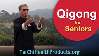 Qigong for Seniors  Better Circulation Stretch Breathe Tap [upl. by Laing957]