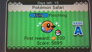 Fletchling capture Pokemon Shuffle [upl. by Eikcid]