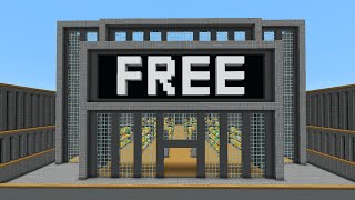 I Opened A Free Store In Minecraft [upl. by Arikal487]