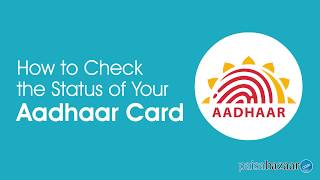 How to Check your Aadhaar Status  Paisabazaarcom [upl. by Eahsed]