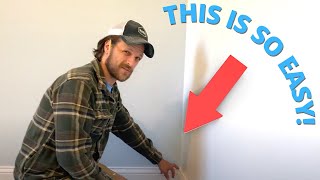 How To Caulk Baseboards [upl. by Herzel]