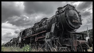 Abandoned Steam Locomotives Germany Urbex [upl. by Iffar]