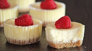 Classic Mini Cheesecake in 15 Minutes  How Tasty Channel [upl. by Hadik]