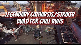 The Division 2  Chill OutStriker build for Legendary matchmaking  bosses usually Tidal Basin [upl. by Rebel]