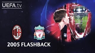 AC MILAN 33 LIVERPOOL 2005 CHAMPIONS LEAGUE FINAL FLASHBACK [upl. by Verity]