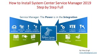 How to Install System Center Service Manager 2019 Step by Step Full [upl. by Areivax]