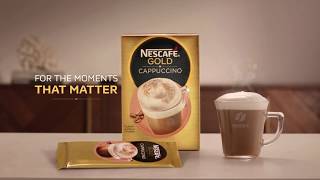 The NEW NESCAFÉ Gold Cappuccino [upl. by Oloap228]