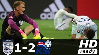 England vs Iceland 1 2 All Goals amp Highlights Elimination EURO 2016 HD YouTube [upl. by Capon405]