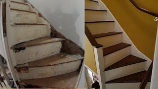 Renovating a 160 year old staircase [upl. by Mathew]