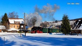 Die Fichtelbergbahn  Winterimpressionen [upl. by Tuddor565]