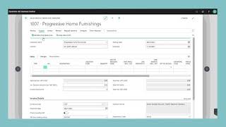 Create a Sales Invoice in Dynamics 365 Business Central [upl. by Schonfeld]