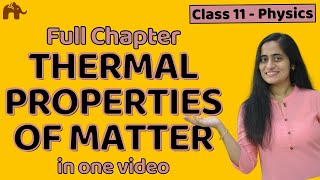 Thermal properties of matter class 11 Chapter 11 CBSE NEET JEE [upl. by Acinoj]