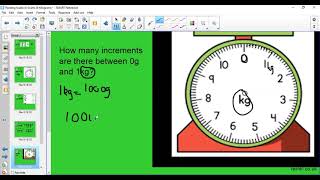 Reading Measuring Scales in g amp kg [upl. by Marylee]