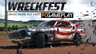 NASCAR LEGENDS DIRTDEVIL MELEE  Wreckfest [upl. by Akirej123]