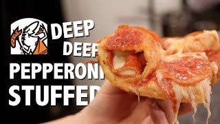 DEEP DEEP PEPPERONI STUFFED CRUST PIZZA [upl. by Ysirhc]