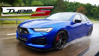 Review 2022 Acura TLX Type S  MindBlowing Handling [upl. by Cowey]