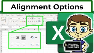 Excel Alignment Options Tutorial [upl. by Llertniuq778]