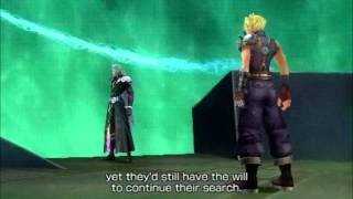 ENG Dissidia Final Fantasy  Clouds Story  Cloud amp Sephiroth Cutscenes in HD [upl. by Nylad956]