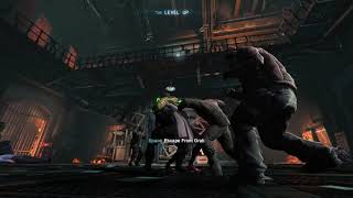 Batman Arkham Origins RYONAリョナ Harleen Quinnzel gets Choked and Beaten [upl. by Arimlede]