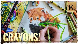 Making Art with Crayola Crayons [upl. by Imoan]