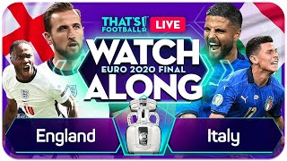 ENGLAND vs ITALY LIVE EURO 202O Final Watchalong Mark GOLDBRIDGE LIVE [upl. by Goldenberg]